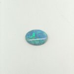 Black Opal BOP-018 featuring vibrant rainbow play-of-color, deep black body tone, and exceptional natural gemstone brilliance.