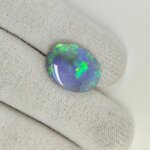 Australian Black Opal Gemstone – Certified Natural Opal | SKU: BOP-020 - Image 2