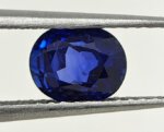 Natural Blue Sapphire Oval Gemstone – Rich Blue Sapphire BS-013 - Image 3