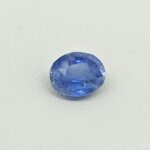 Natural Blue Sapphire deep royal blue oval gemstone BS-003 from Sri Lanka