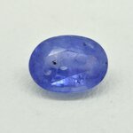 Natural Blue Sapphire dark blue oval gemstone BS-005 from Sri Lanka