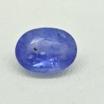 Natural Blue Sapphire dark blue oval gemstone BS-005 from Sri Lanka