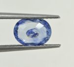 Natural Blue Sapphire Gemstone – Oval Blue Sapphire BS-006 - Image 3