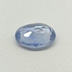 Natural Blue Sapphire Oval Gemstone – Light Blue Sapphire BS-007 - Image 2