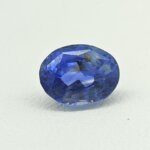 Natural Blue Sapphire navy blue oval gemstone