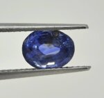 Natural Blue Sapphire Oval Gemstone – Navy Blue Sapphire BS-008 - Image 3