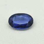 Natural Blue Sapphire deep blue oval gemstone BS-009