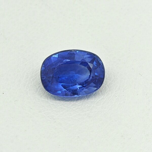 Natural Blue Sapphire – Royal Blue Oval Gemstone Natural Blue Sapphire royal blue oval gemstone BS-010