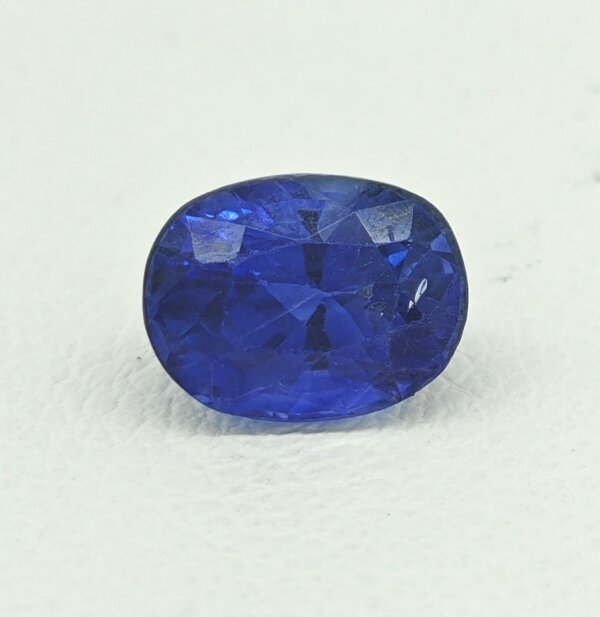 Natural Blue Sapphire – Dark Blue Oval Gemstone Natural Blue Sapphire dark blue oval gemstone