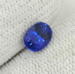 Natural Blue Sapphire Oval Gemstone – Dark Blue Sapphire BS-011 - Image 2