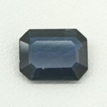 Natural Blue Sapphire dark blue oval gemstone BS-016