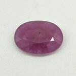 Natural Ruby pinkish red oval gemstone RUBY-003 from Africa
