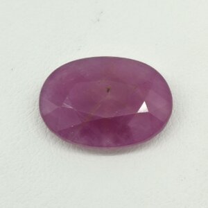 Natural Ruby pinkish red oval gemstone RUBY-003 from Africa