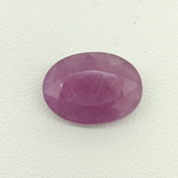 Natural Ruby – Pinkish Red Oval Gemstone RUB-004 Natural Ruby pinkish red oval gemstone RUB-004 from Africa