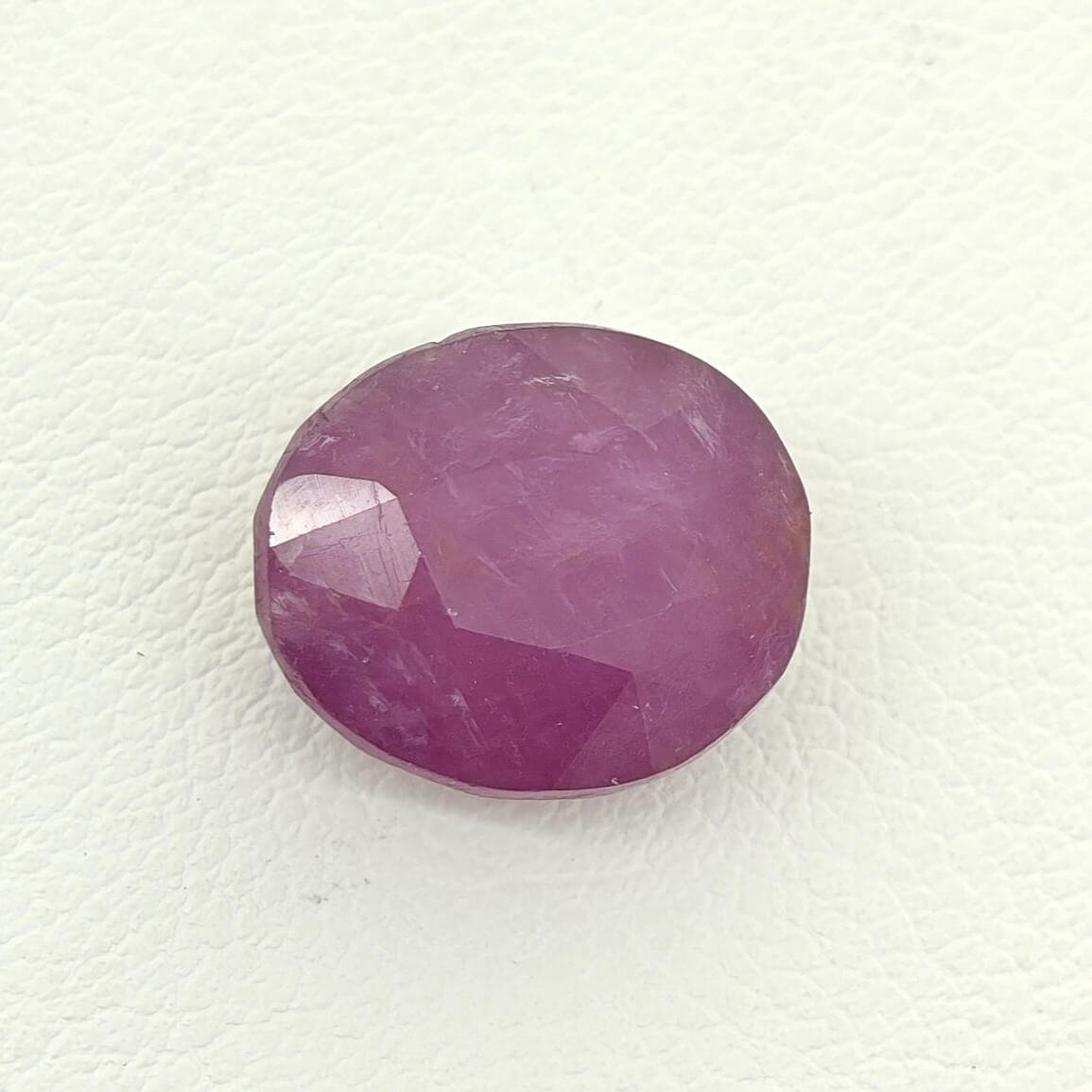 Natural Ruby pinkish oval gemstone RUB-006 from Africa