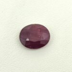Natural Ruby dark red oval gemstone RUB-009 from Africa