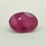 Natural Ruby red oval gemstone RUB-010 from Africa