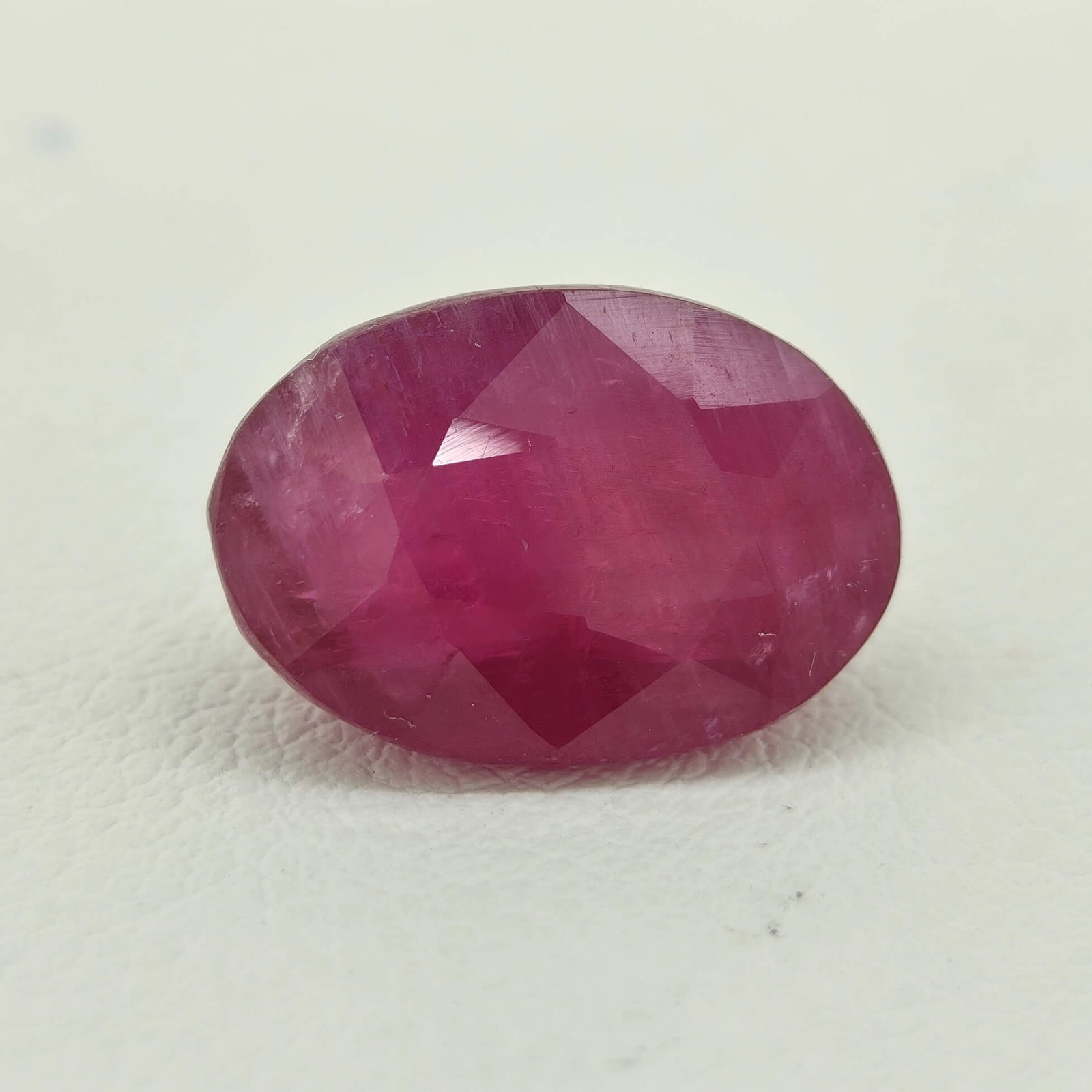 Natural Ruby red oval gemstone RUB-010 from Africa