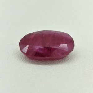 Natural Ruby dark red oval gemstone RUB-016 from Africa