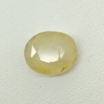 Natural Yellow Sapphire oval gemstone YS-011 from Sri Lanka