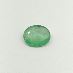 Natural Zambian Emerald oval gemstone EM-003 from Zambia