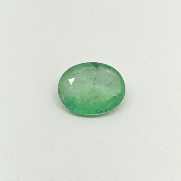 Natural Zambian Emerald Oval Gemstone EM-003 Natural Zambian Emerald oval gemstone EM-003 from Zambia