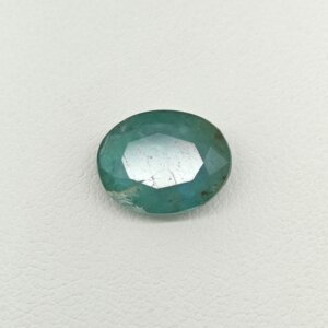 Natural Zambian Emerald oval gemstone EM-004 from Zambia