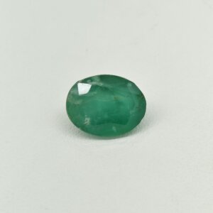 Natural Zambian Emerald oval gemstone EM-007 from Zambia
