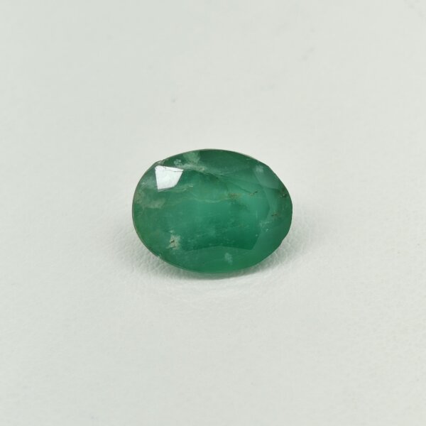 Natural Zambian Emerald Oval Gemstone EM-007 Natural Zambian Emerald oval gemstone EM-007 from Zambia