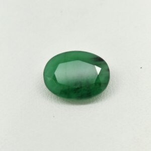 Natural Zambian Emerald oval gemstone EM-008 from Zambia