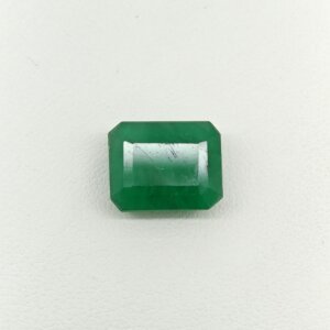 Natural Zambian Emerald emerald cut gemstone EM-014 from Zambia