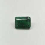 Natural Zambian Emerald emerald cut gemstone EM-018 from Zambia