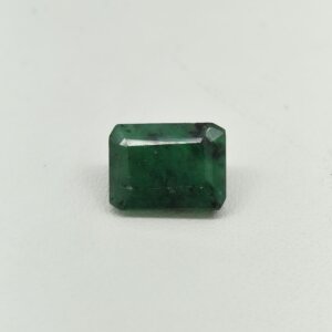 Natural Zambian Emerald emerald cut gemstone EM-018 from Zambia