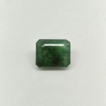 Natural Zambian Emerald emerald cut gemstone EM-020 from Zambia