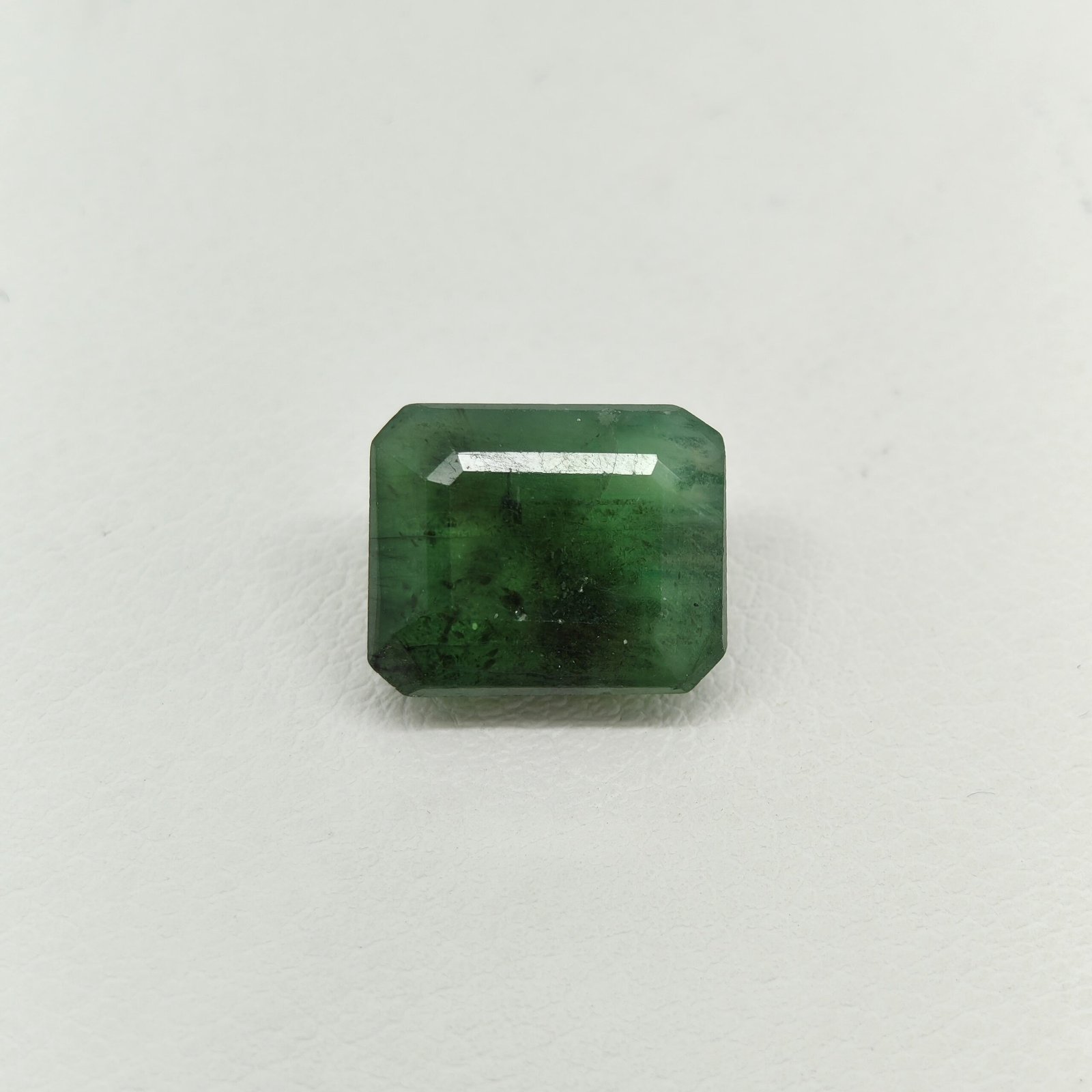 Natural Zambian Emerald emerald cut gemstone EM-020 from Zambia