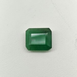 Natural Zambian Emerald emerald cut gemstone EM-021 from Zambia