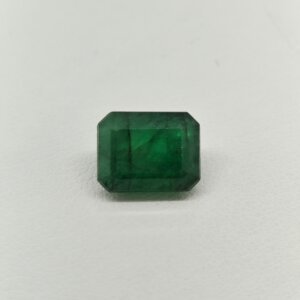 Natural Zambian Emerald emerald cut gemstone EM-022 from Zambia