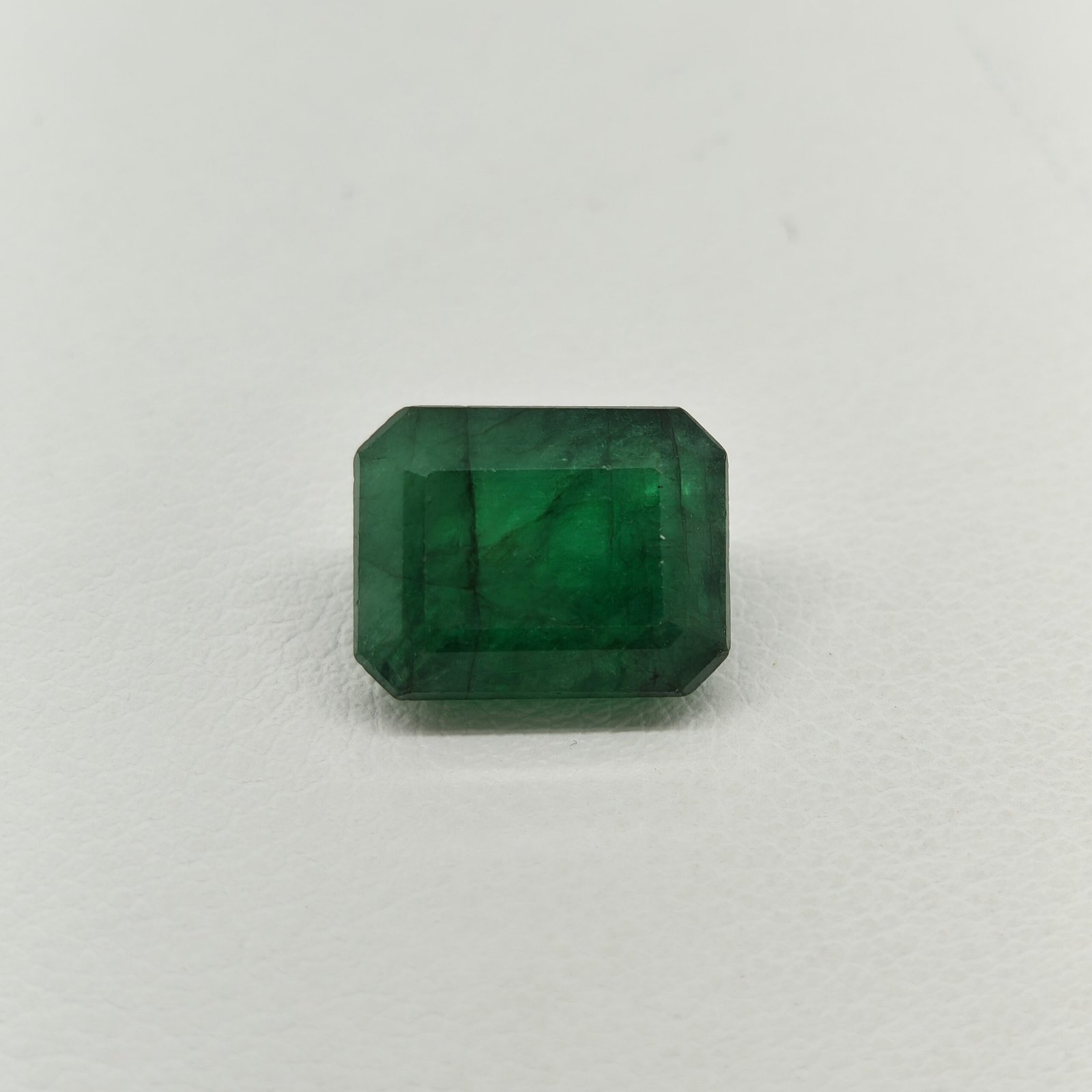 Natural Zambian Emerald emerald cut gemstone EM-022 from Zambia