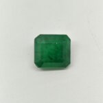 Natural Zambian Emerald emerald cut gemstone EM-023 from Zambia