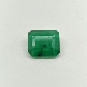 Natural Zambian Emerald emerald cut gemstone EM-024 from Zambia
