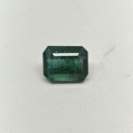 Natural Zambian Emerald emerald cut gemstone EM-025 from Zambia