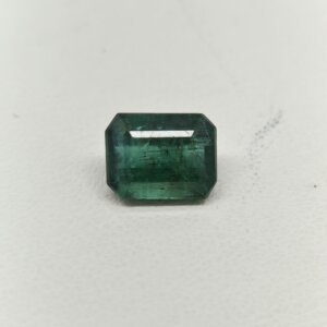 Natural Zambian Emerald emerald cut gemstone EM-025 from Zambia