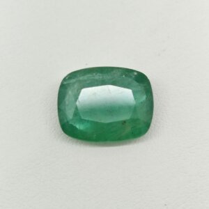 Natural Zambian Emerald rectangular gemstone HEM-002 from Zambia
