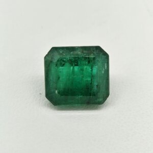 Natural Zambian Emerald emerald cut gemstone HEM-004 from Zambia