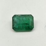 Natural Zambian Emerald emerald cut gemstone HEM-005 from Zambia