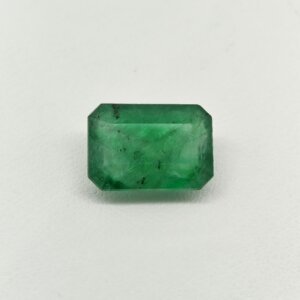 Natural Zambian Emerald emerald cut gemstone HEM-007 from Zambia