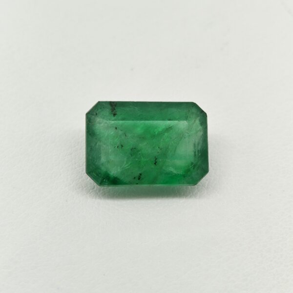 Natural Zambian Emerald emerald cut gemstone HEM-007 from Zambia