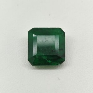 Natural Zambian Emerald emerald cut gemstone HEM-006 from Zambia