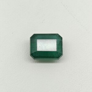 Natural Zambian Emerald emerald cut gemstone HEM-008 from Zambia
