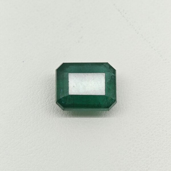 Natural Zambian Emerald emerald cut gemstone HEM-008 from Zambia